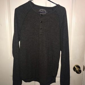 American Eagle Long Sleeve Button Up